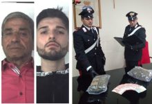 Siracusa| Arrestati dai carabinieri 4 catanesi in possesso di oltre 1 kg. di mariujana